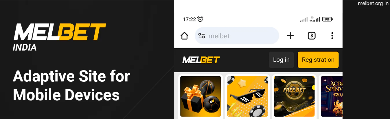 Melbet Adaptive Website